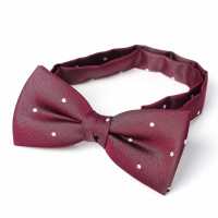 VBF-32 VANNERS Noeud Papillon Soie Dot Denim Like Wine Rouge[Accessoires Formels] Yamamoto(EXCY) Sous-photo
