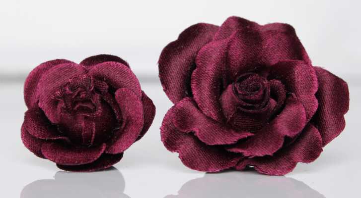VBTA-02 VANNERS Boutonnière bordeaux