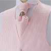 YT-20 Made In Japan Cravate Jacquard Ascot (Euro Thai) Plaid Rose