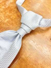 YT-27 Made In Japan Jacquard Ascot Tie (Euro Tie) Europe Tie Saxe Blue[Accessoires Formels] Yamamoto(EXCY) Sous-photo