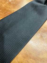 YT-986 Cravate Ascot En Soie Domestique (Cravate Europe) Motif Point De Mousse Noir[Accessoires Formels] Yamamoto(EXCY) Sous-photo