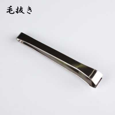 ステン毛抜き Brucelles de couture en acier inoxydable [Tsuru]
