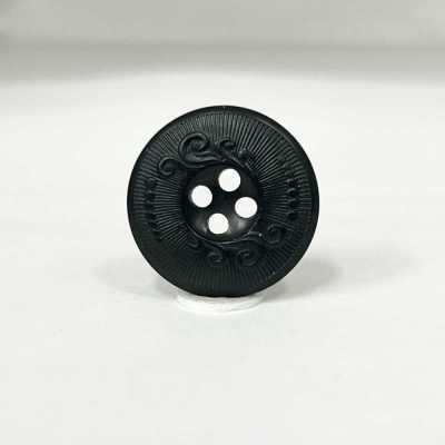 セレモニー Bouton noir pour tenue habillée