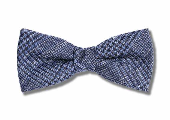 VBF-42 Noeud papillon en tissu VANNERS, bleu marine