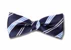 VBF-46 Nœud papillon en tissu VANNERS, bleu marine
