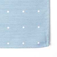 VCF-31 VANNERS Pochette Textile Usée Motif Pois Jacquard Denim Bleu Indigo[Accessoires Formels] Yamamoto(EXCY) Sous-photo