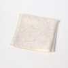 VCF-40 Pochette en tissu VANNERS, motif paisley, blanc champagne