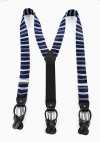 VSR-46 Bretelle en tissu VANNERS, à rayures, bleu marine