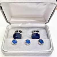 E-4 Poignets Et Clous Shell Enduits De Couleur Bleu Marine[Accessoires Formels] Yamamoto(EXCY) Sous-photo
