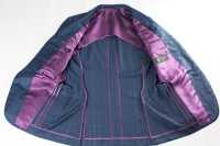 GXPSS1 Costume Simple Carreaux Bleus Utilisant DORMEUIL Textile[Produits Vestimentaires] Yamamoto(EXCY) Sous-photo