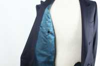 GXPWJ1 Veste Double Bleu Marine Sans Motif En Textile DORMEUIL[Produits Vestimentaires] Yamamoto(EXCY) Sous-photo