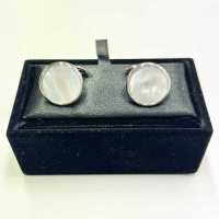 E-7-C Boutons De Manchette Coquillage Couleur Bleu Ciel[Accessoires Formels] Yamamoto(EXCY) Sous-photo