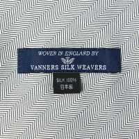 VAS-47 VANNERS Cravate Ascot Soie à Chevrons Argent[Accessoires Formels] Yamamoto(EXCY) Sous-photo