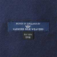 VAS-48 VANNERS Cravate Ascot Soie Chevrons Bleu Marine[Accessoires Formels] Yamamoto(EXCY) Sous-photo