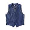 VANNERS-V-48 VANNERS Gilet Formel Chevrons Bleu Marine