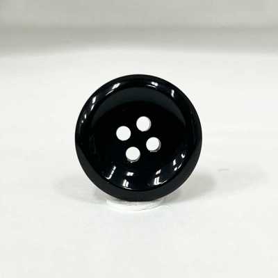 PB202 Bouton noir pour tenue habillée