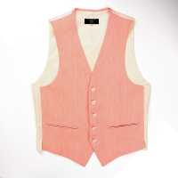 LV-5 Gilet Japonais Lin Rose[Accessoires Formels] Yamamoto(EXCY) Sous-photo