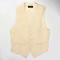 LV-4 Gilet Japonais Lin Blanc Cassé[Accessoires Formels] Yamamoto(EXCY) Sous-photo