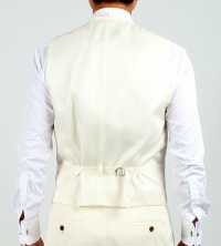 LV-4 Gilet Japonais Lin Blanc Cassé[Accessoires Formels] Yamamoto(EXCY) Sous-photo