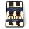AT-BROWN-XL Bretelles Albert Thurston marron élastiques taille XL
