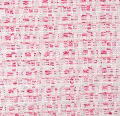 LINTON Linton Tweed Made In England Textile Blanc X Rose