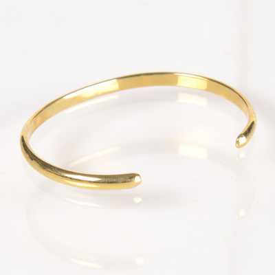 CO-B01-GD CODIS MAYA (Codis Maya) Bracelet ovale doré