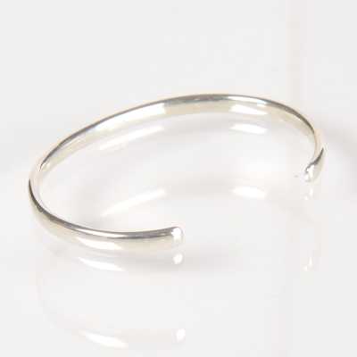 CO-B01-SI CODIS MAYA (Codis Maya) Bracelet ovale en argent