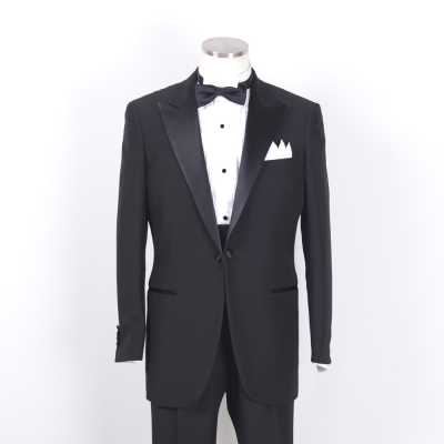 EFW-TUX Costume smoking pour tenue de soirée formelle en tissu italien Cerruti