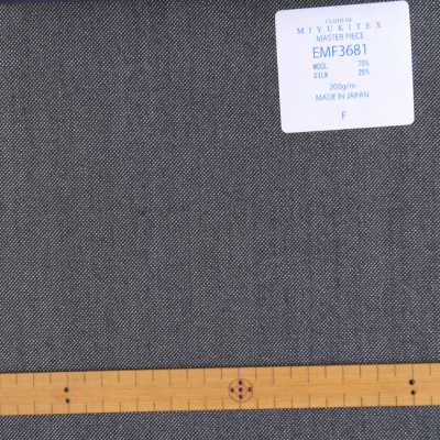 EMF3681 Masterpiece Collection Mulberry Silk Series Uni Gris[Textile] Filatures De Laine Miyuki Images supplémentaires