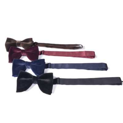 Noeud papillon en velours