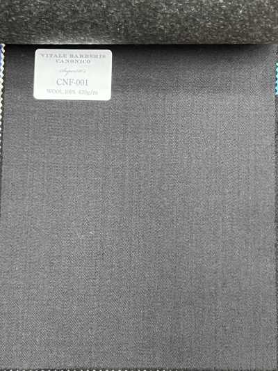 CNF001 CANONICO Standard Super120's noir uni