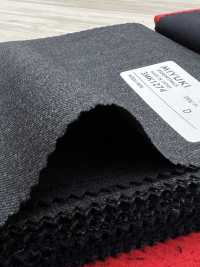 3MK1274 Sergé ACTIVA 25AW Anthracite Gris Ciel[Textile] Filatures De Laine Miyuki Sous-photo