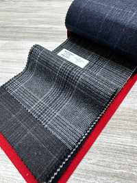 4MN1551 VARIÉTÉS 3 PLIS GLEN CHECK GRIS MOYEN[Textile] Miyuki Keori (Miyuki) Sous-photo