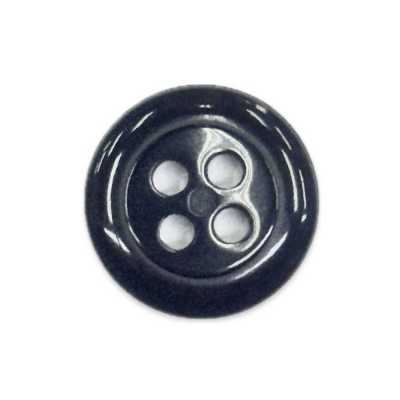 SV123ボタン Bouton pour bretelle, bleu marine foncé