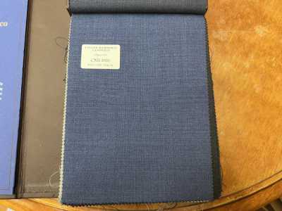 CNB3005 CANONICO Standard Super120's bleu uni