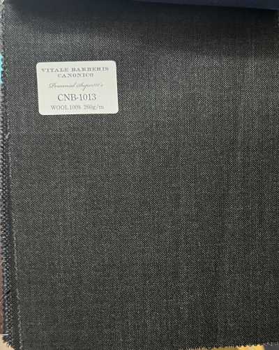 CNB1013 CANONICO Staple Super110's PERENNIAL Gris foncé uni