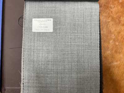 CNB3009 CANONICO Standard Super120's gris clair uni