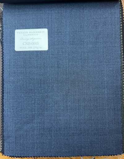 CNB0005 CANONICO Classique Super150's REVENGE bleu uni