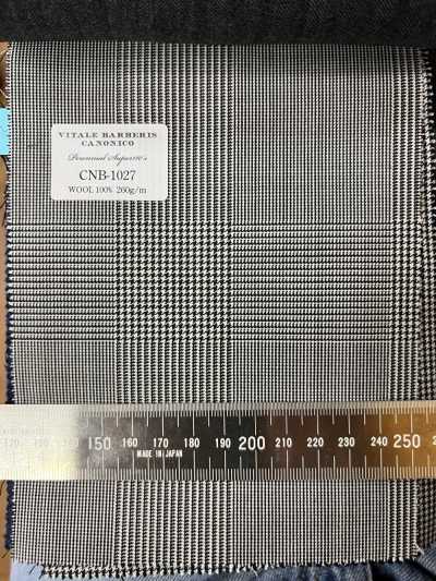 CNB1027 CANONICO Standard Super110's PERENNIAL à carreaux Glen