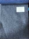 CNB2006 Flanelles En Laine Standard De CANONICO, Bleu Marine Uni, Sans Motif