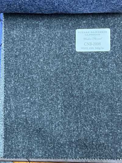 CNB2008 CANONICO Flanelle lainière classique unie gris foncé