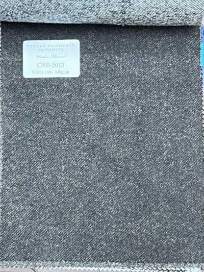 CNB2013 CANONICO (Canonico) Flanelle de laine standard, brun foncé, uni