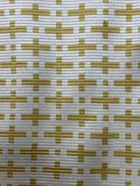 AI-15 Jacquard De Soie Motif Géométrique Blanc Cassé [outlet][Textile] Yamamoto(EXCY) Sous-photo