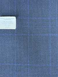 14CN1553 CANONICO 21μ RUSTIQUE TROPICAL Glen Check Bleu[Textile] CANONIQUE Sous-photo