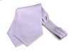 AS-112 Cravate Ascot En Soie Japonaise Violette Avec Paillettes