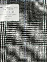 54CN5116 CANONICO TRADITIONAL WORSTED 21μ Prince De Galles à Carreaux Gris[Textile] CANONIQUE Sous-photo