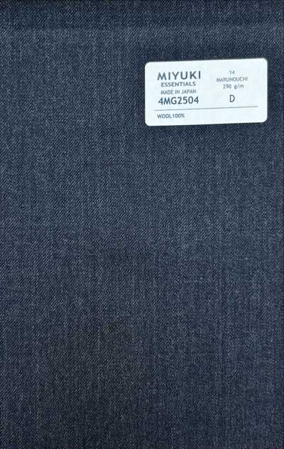 4MG2504 26AW MARUNOUCHI Sergé gris anthracite