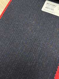 4MP2782 25AW OLDEN YEARS Rayures Alternées Bleu Marine[Textile] Filatures De Laine Miyuki Sous-photo