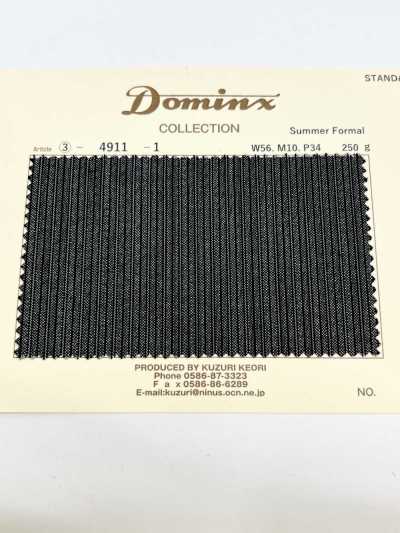 4911 Tenue habillée d'été DOMINX Collection standard en velours côtelé gris