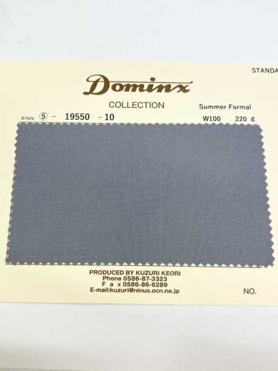 19550 Collection standard DOMINX d'été habillée en laine premium grise